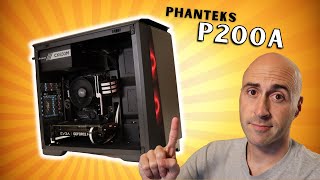 Phanteks Eclipse P200A Review amp Build  quotSmall Issuesquot [upl. by Acessej514]