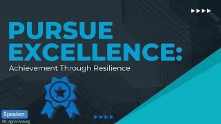 Achieving Excellence Through Resilience Bramalea Church Online [upl. by Akienat710]