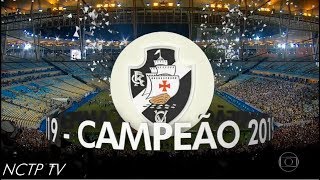 Comemoração  Vasco Campeão da Taça Guanabara 2019  Globo HD [upl. by Norod]