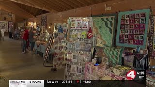 Landmark Park hosts annual quilt show [upl. by Ailedo]