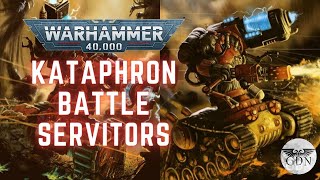 Warhammer 40k Lore  Kataphron Battle Servitors Explained [upl. by Inoliel722]