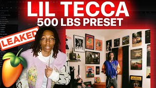 Lil Tecca ”500lbs” Vocal Preset [upl. by Kazue723]