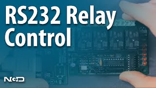 RS232 Relay Control [upl. by Aehtrod800]