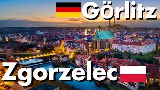 Zgorzelec Poland 🇵🇱 Görlitz Germany 🇩🇪  CrossBorder International 4K walk  4K 60 FPS HDR [upl. by Sugirdor351]