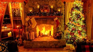 Relaxing Christmas Music ⛄ Traditional Instrumental Christmas Songs Playlist with A Warm Fireplace [upl. by Benedetto]