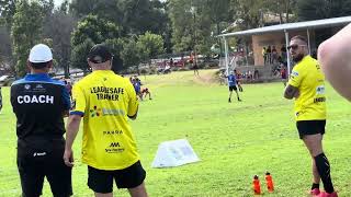 Parramatta city titans vs kellyville u14 trials Second half [upl. by Aryamo]