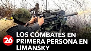 GUERRA RUSIAUCRANIA  Así son los combates en primera persona en Limansky [upl. by Coop]