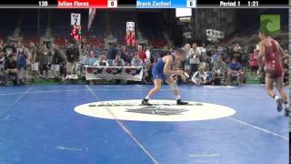 138 Julian Flores vs Brock Zacherl [upl. by Loveridge]