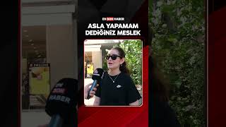 Yapamam dediğiniz meslek hangisi shorts [upl. by Annoval]