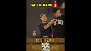 Gasol Bars🔥🔥Mhot Vs Pistolero psp fliptop flipbottle [upl. by Fregger]