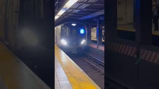 Rockaway Park bound R211 A train arriving at Jay StreetMetroTech [upl. by Ihel541]