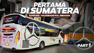 BUS RASA HOTEL PERTAMA DI SUMATERA ‼️ Trip BandungPalembang with Sinar Jaya Suites Class PART 1 [upl. by Adnwahsal]