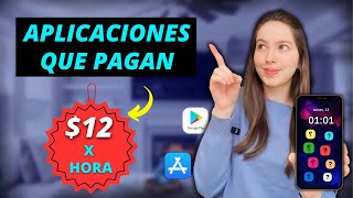 ✅Gana 12 x hora 👉 8 Aplicaciones que Pagan por Usarlas gana dinero en línea desde casa [upl. by Elwin]