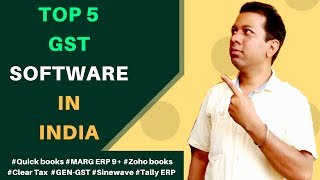 Top 5 GST software in India Price Features Advantage and Disadvantage [upl. by Hagar546]