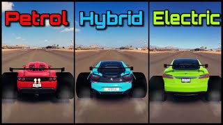 The Ultimate Dragster Battle  Forza Horizon 3  Venom GT vs BMW i8 vs Tesla Model S [upl. by Annaihr]