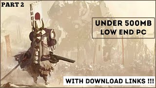 🎮 TOP 5 PC Games Under 500MB With Download Links  Part 2 🎮 [upl. by Erdied]