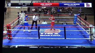 National Championship Final Junior Olympics Joel Iriarte vs Abdullah Mason [upl. by Ilzel228]