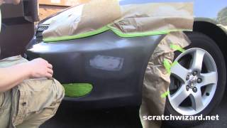 Repair Automotive Paint Scratches With Spray Paint [upl. by Mail]