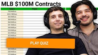 Can we name EVERY player to ever sign a 100 MILLION contract 130 players [upl. by Ches]