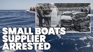 Major Turkish supplier of small boats for Channel crossings arrested [upl. by Hennessey644]