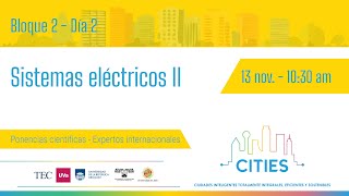 Sistemas eléctricos II  CITIES 2024 [upl. by Disharoon]