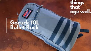 Goruck 10L Bullet Ruck  Best EDC Bag [upl. by Gula]