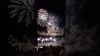 Fireworks on Spetses Greece travel like shortvideos [upl. by Auhsohey65]