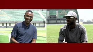 WEST HAM UNITED AND JAMAICA STRIKER MICHAIL ANTONIO INTERVIEW IN GHANA [upl. by Henrion]