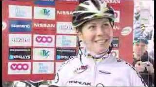 Houffalize XCO Women  ITV Irina Kalentieva [upl. by Tiffani]