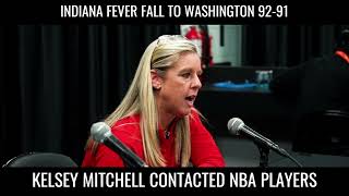 Kelsey Mitchell Reached Out To NBA Players kelseymitchell [upl. by Nealy]