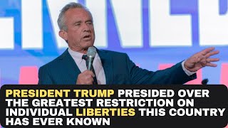 In Washington DC at the Libertarian Party Convention RFK Jr takes aim at Trump  CBC4 News [upl. by Coe]