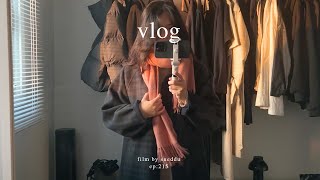 iphone vlogEating Well and Exercising Living Alone Vlog [upl. by Nwahsav274]