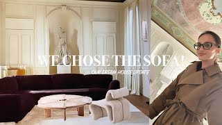 We Chose the Sofa Exciting Updates on Our Dream Home [upl. by Ycniuqed]