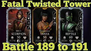 Fatal Twisted Tower 189 190 191  MK Fatal Twisted Tower 2024 [upl. by Alioz725]