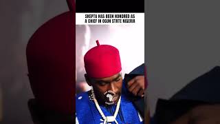 SKEPTA HONORED WITH CHIEFTAINCY IN NIGERIA [upl. by Imac]