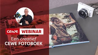 Webinar Maak een creatief CEWE FOTOBOEK [upl. by Ruddie]