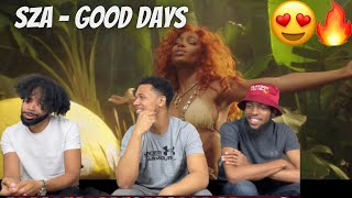 😍🙌🏽SZA  Good Days Official Video Reaction [upl. by Latricia696]