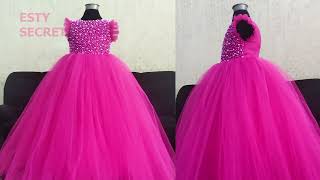 THE MAKING OF GIRLS FANCY BALL DRESS [upl. by Audrey]