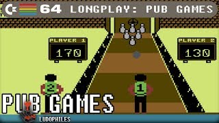 Pub Games C64 Longplay 173 Full Playthrough  Walkthrough no commentary c64 retrogaming [upl. by Leiruh]