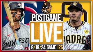 Padres vs Twins Postgame Show 819 [upl. by Cynth]