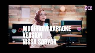 MUGHROM KARAOKE VERSION NISSA SABYAN [upl. by Draw648]