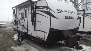 2015 Solaire Ultra Lite 229BHS Travel Trailer at CampOut RV in Stratford [upl. by Amik]