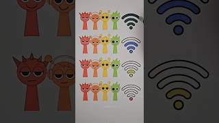 Incredibox Sprunki Fill the Box wifi drawing sprunki shortsviral art [upl. by Opal]