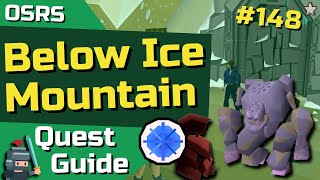 How To Do Below Ice Mountain  F2P Quest Guide OSRS Ironman Friendly [upl. by Mafala]