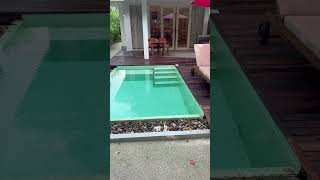 Beach villa pool Siyam world Maldives [upl. by Tremain]