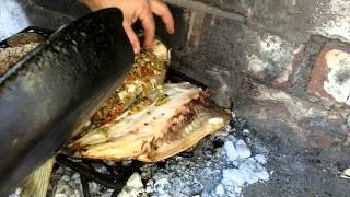 boga pescado a la parrilla el aderezo [upl. by Aihseket]