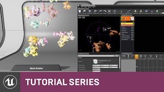 Intro to Cascade Creating a Mesh Emitter  06  v42 Tutorial Series  Unreal Engine [upl. by Anaigroeg]