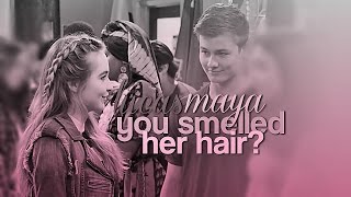 lucas and maya  you smelled her hair [upl. by Aylmar]