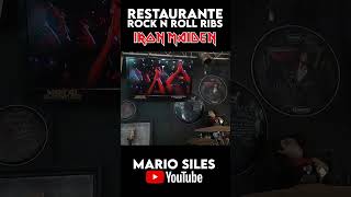 Restaurante de IRON MAIDEN en Miami shorts [upl. by Luhar]