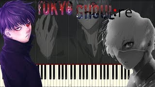 Tokyo Ghoul Re  We Meet Again Piano Tutorial Synthesia [upl. by Willumsen]